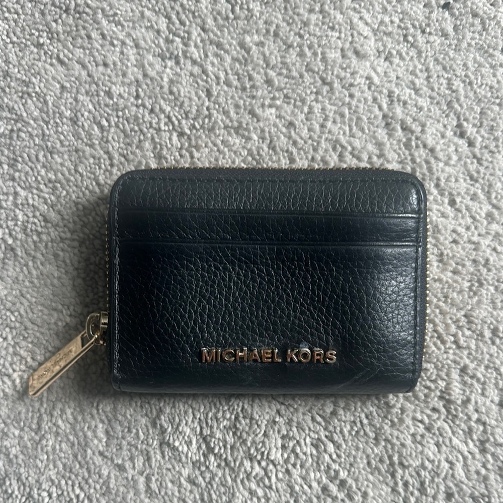 Michael Kors Black Leather Wallet